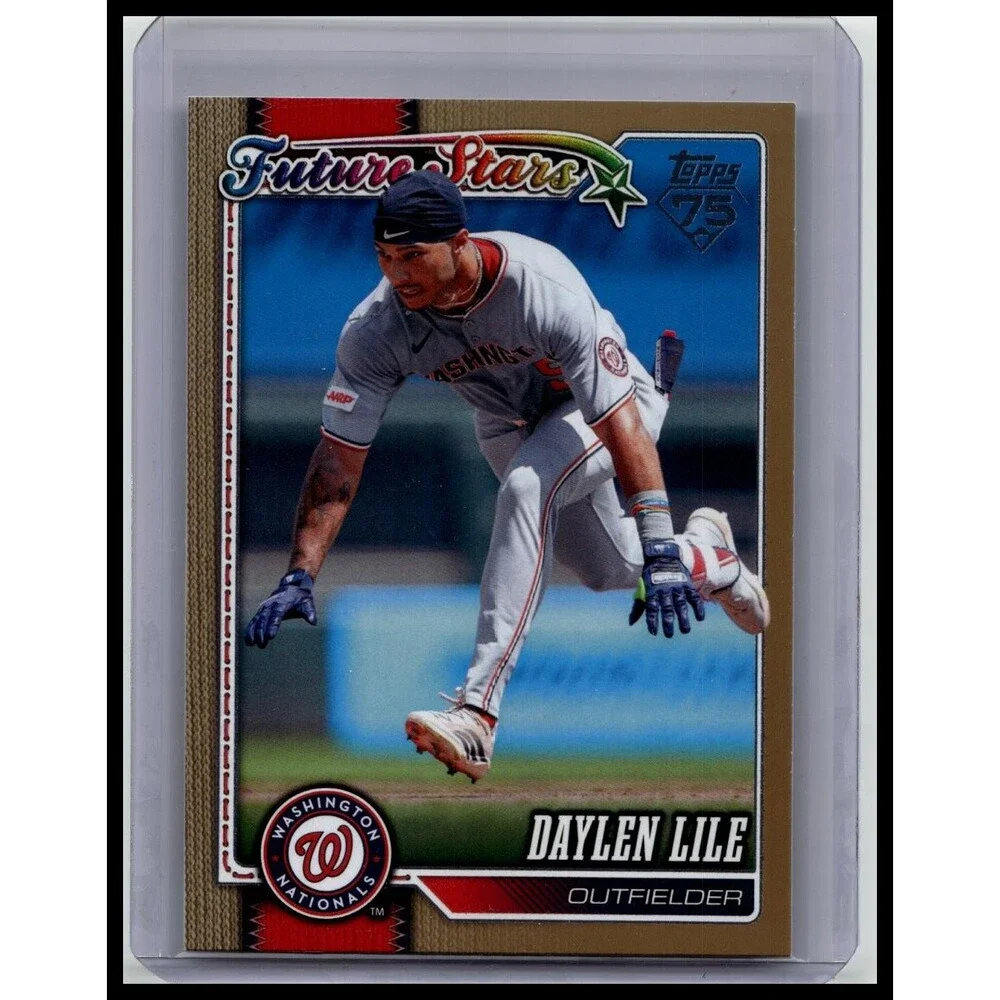 2026 Topps Daylen Lile #549 Washington Nationals Gold #/2026